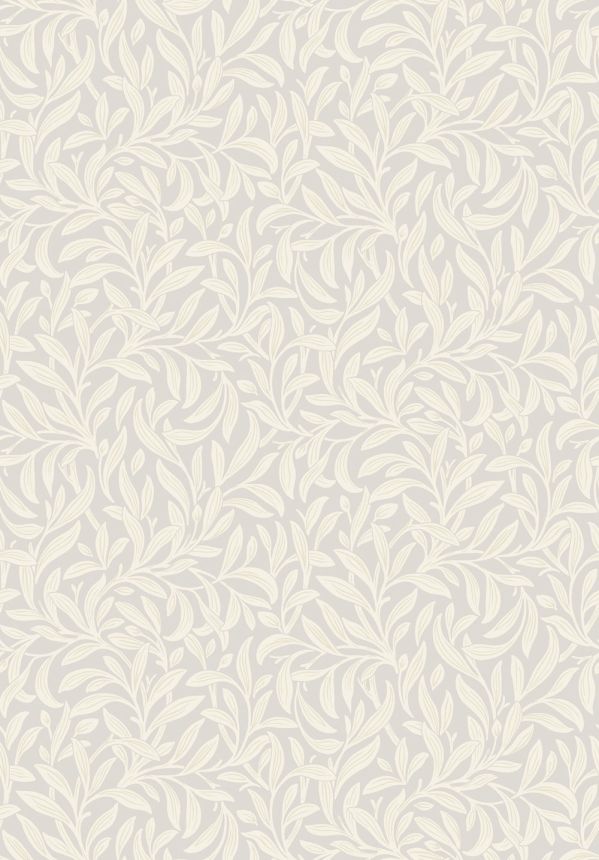 Wallpaper, grey, leaves, 4833, New Heritage, Borastapeter