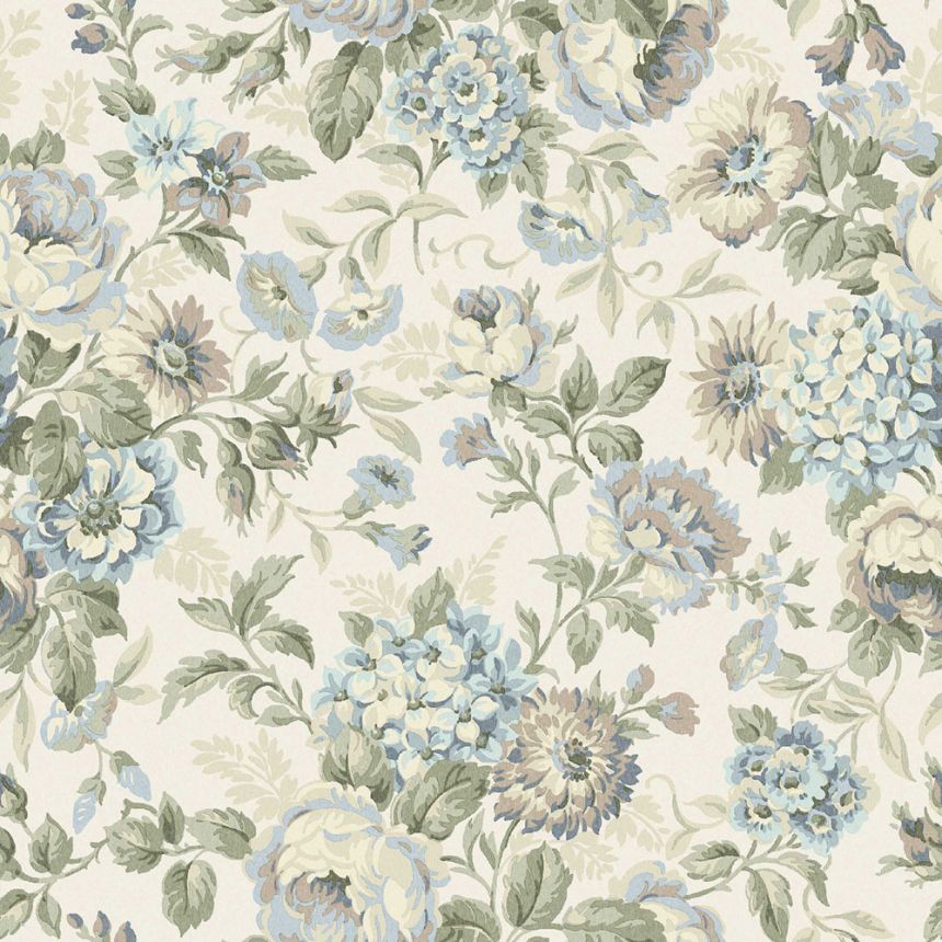 Wallpaper, beige, flowers, 5726, Orangeri, Boråstapeter