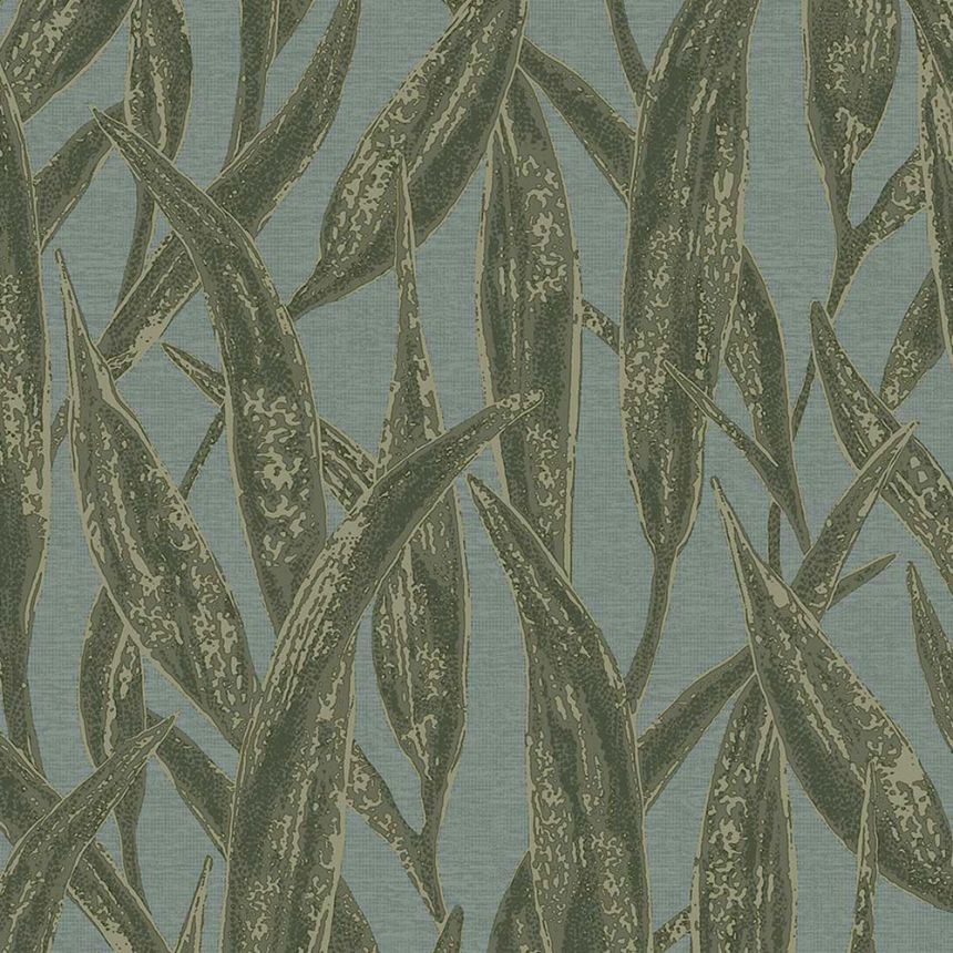 Non-woven wallpaper 300804, Leaves, Grass, Waterfront, Eijffinger