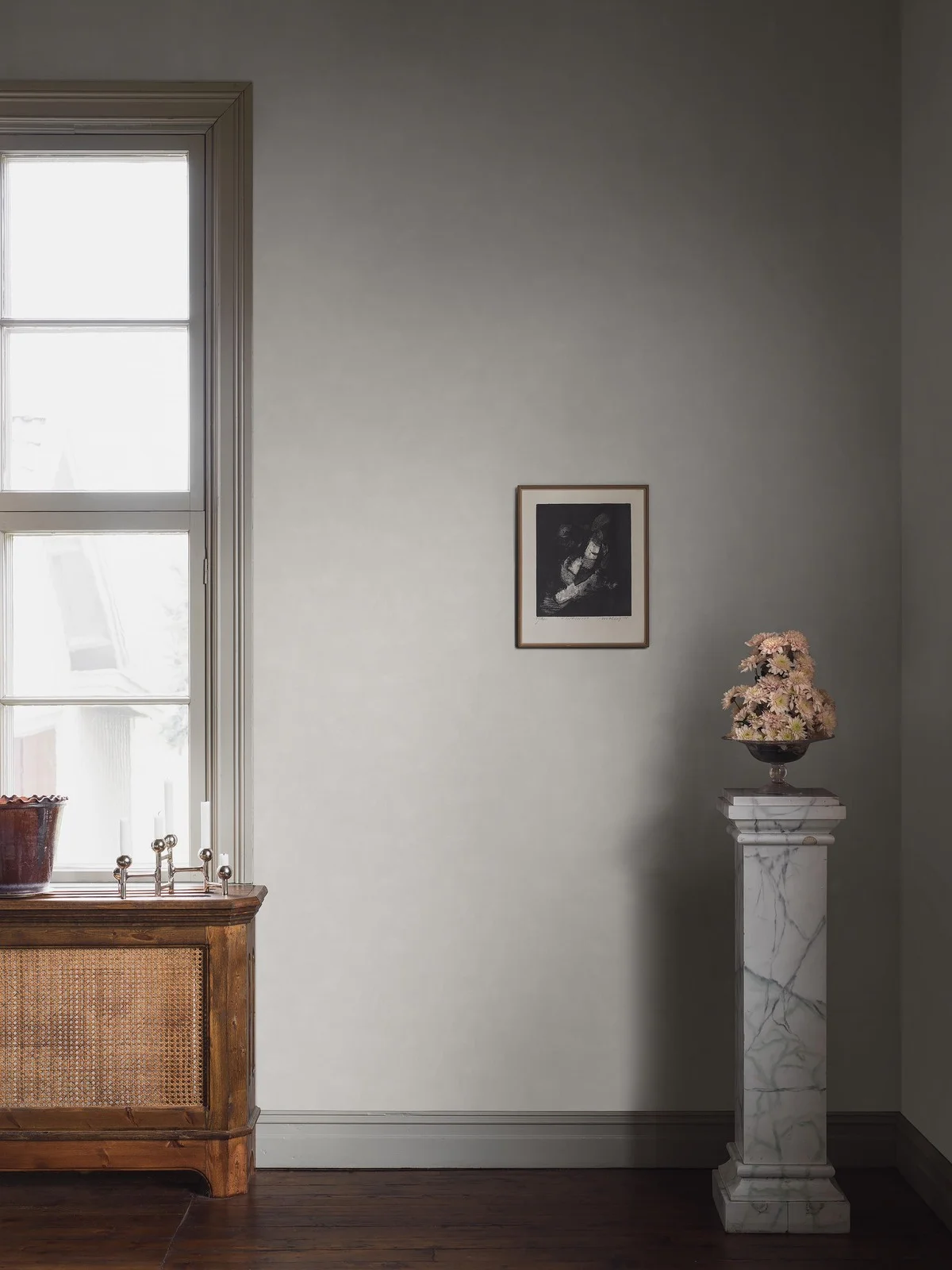 Wallpaper, white-grey, 5050, Alla Tiders Hus, Borastapeter