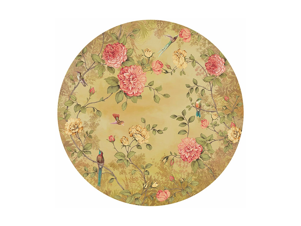 Luxury circular wallpaper with a diameter of 145 cm, 200460 Circles, BN Walls