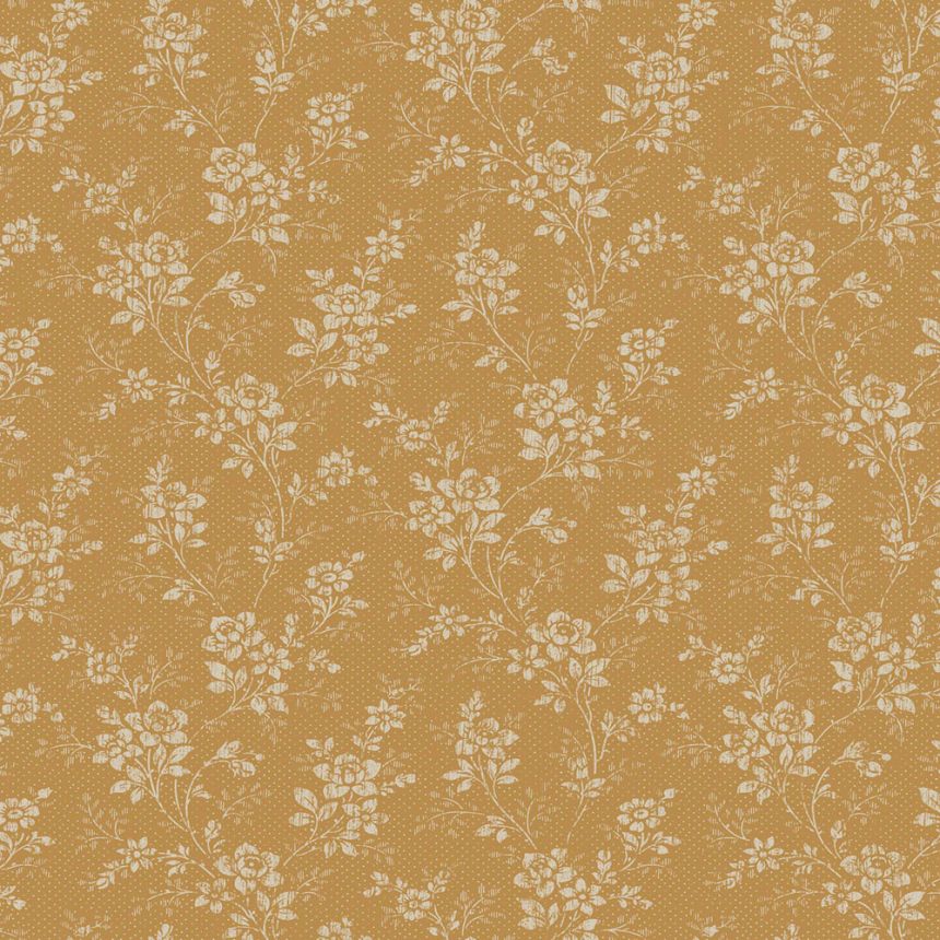 Brown wallpaper, flowers, 1178, Icons, Borastapeter