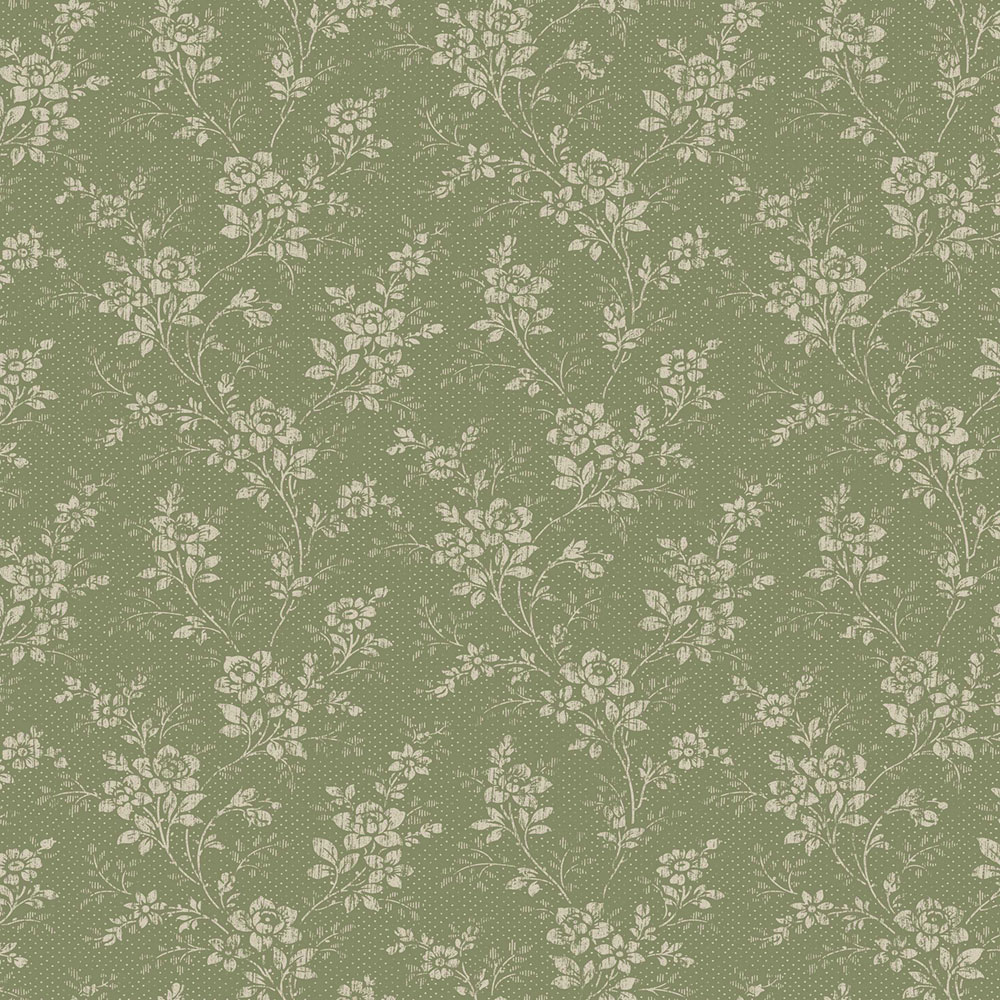 Green wallpaper, flowers, 1182, Icons, Borastapeter
