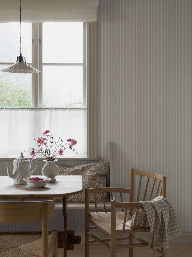 Wallpaper, beige, stripes, 6979, Osterlen, Borastapeter