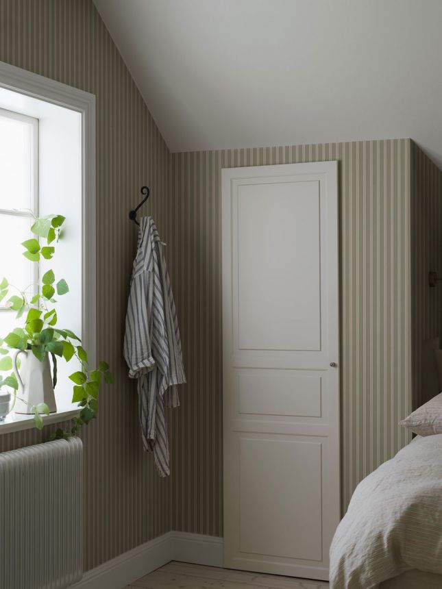 Wallpaper, green, stripes, 6980, Osterlen, Borastapeter