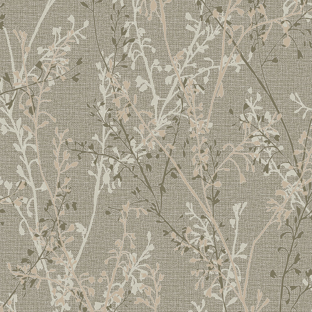 Wallpaper, brown-beige, branches, 128042, Refine, Graham Brown Boutique