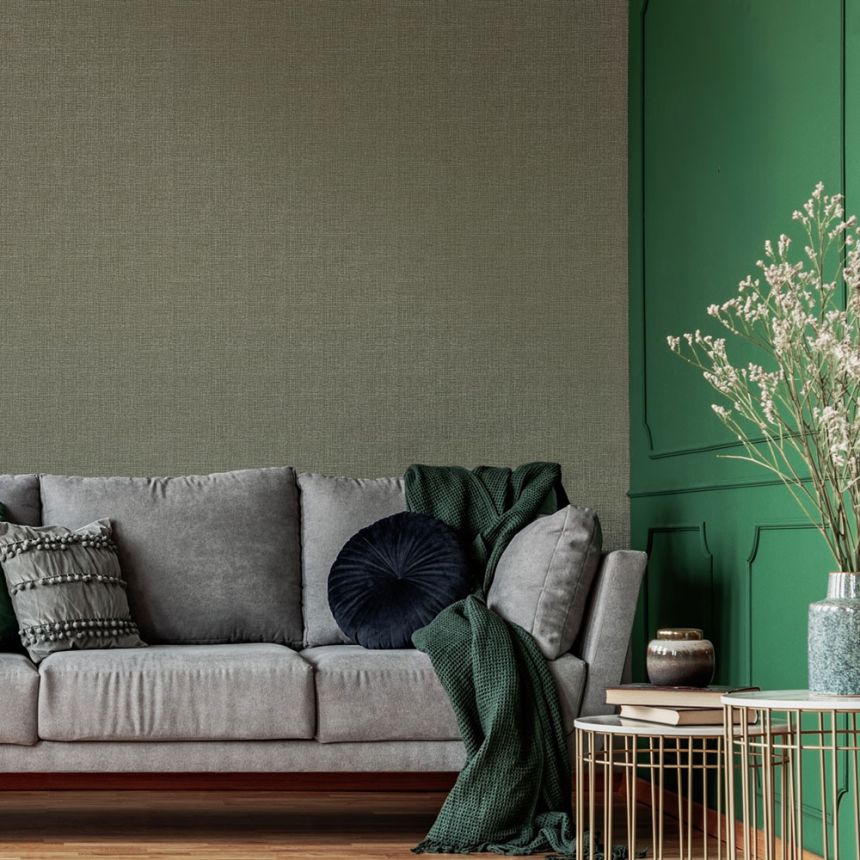 Wallpaper, grey, fabric imitation, 128033, Refine, Graham Brown Boutique