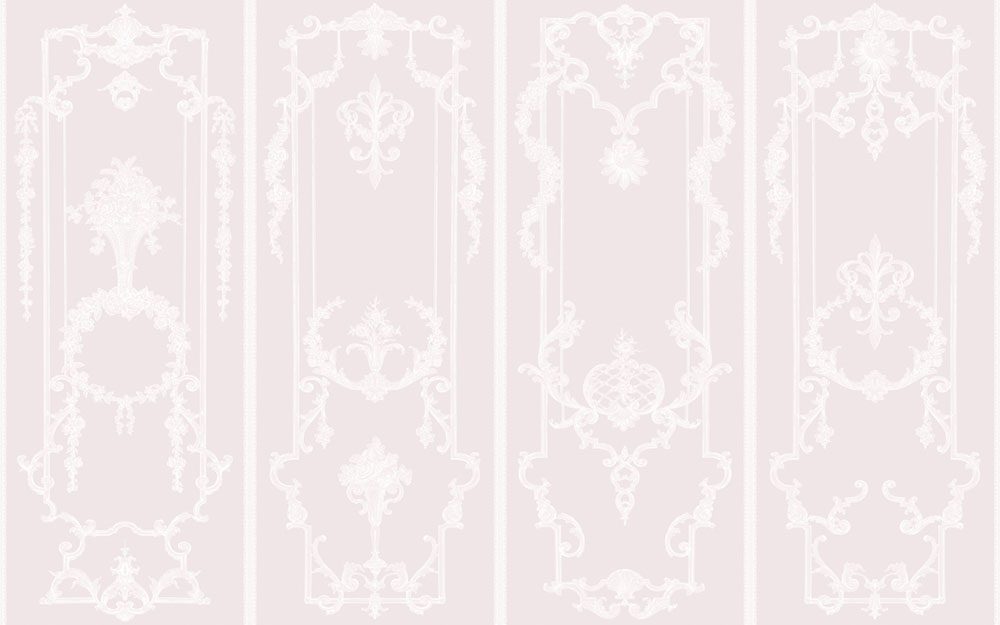 Wallpaper, classic, ornaments, 127546FXST, Shabby Chic by Rachel Ashwell