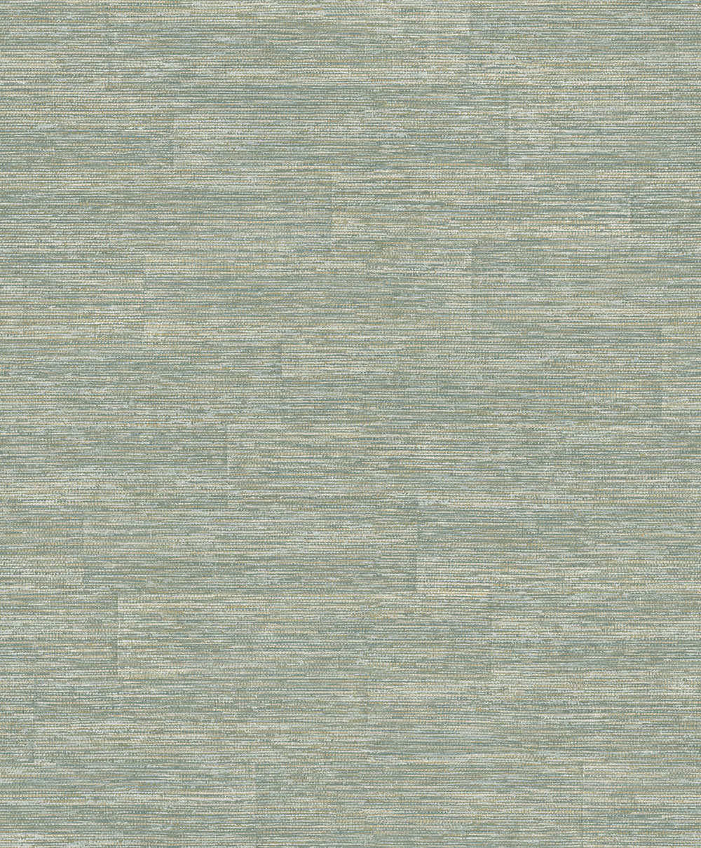 Wallpaper, grey-blue-green, fabric imitation, PW1006, Precious Weaves, Grandeco
