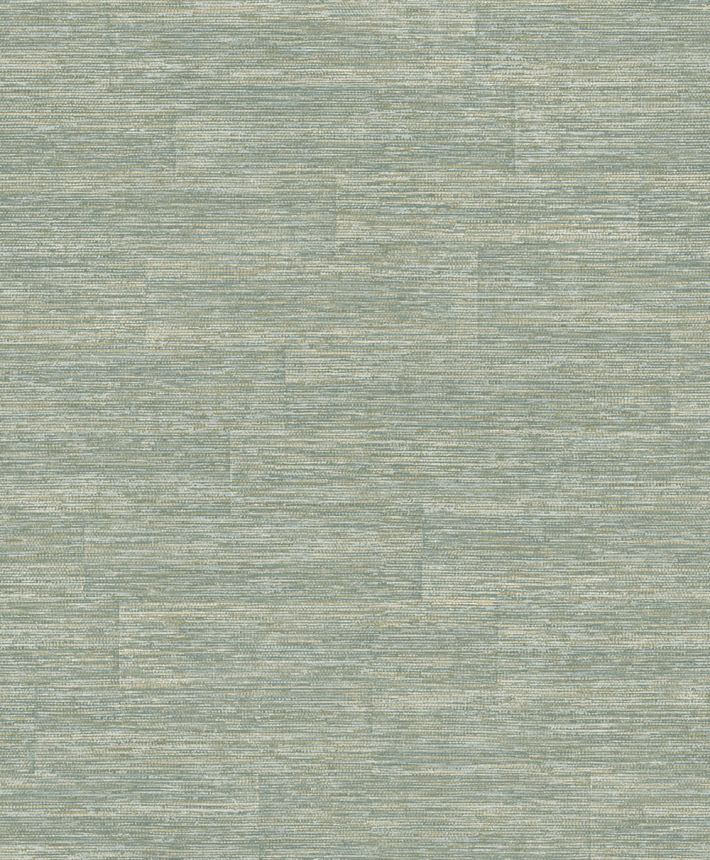Wallpaper, grey-blue-green, fabric imitation, PW1006, Precious Weaves, Grandeco