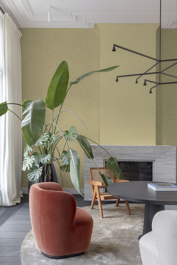 Wallpaper, green, fabric imitation, PW1110, Precious Weaves, Grande10