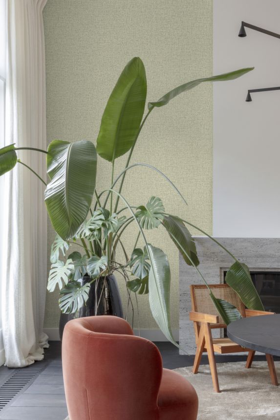 Wallpaper, green, fabric imitation, PW1111, Precious Weaves, Grandeco