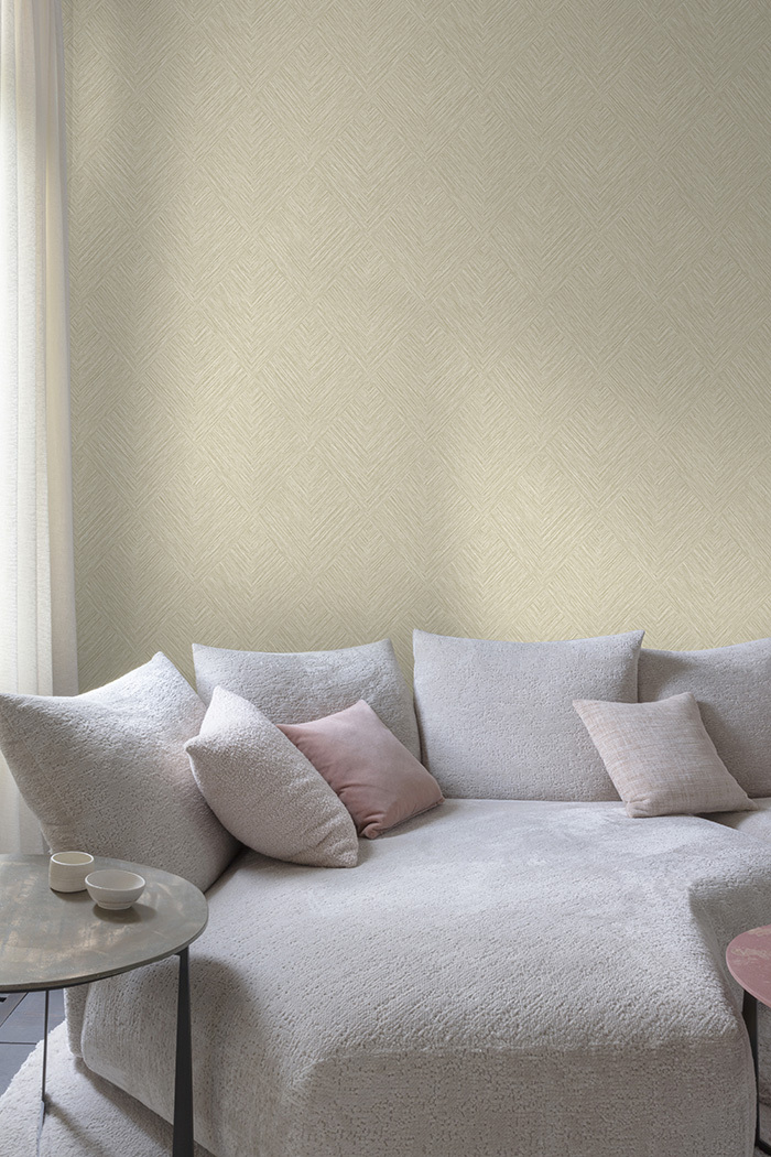 Wallpaper, beige, geometric, PW3003, Precious Weaves, Grandeco