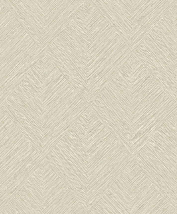 Wallpaper, grey-beige, geometric, PW3004, Precious Weaves, Grandeco