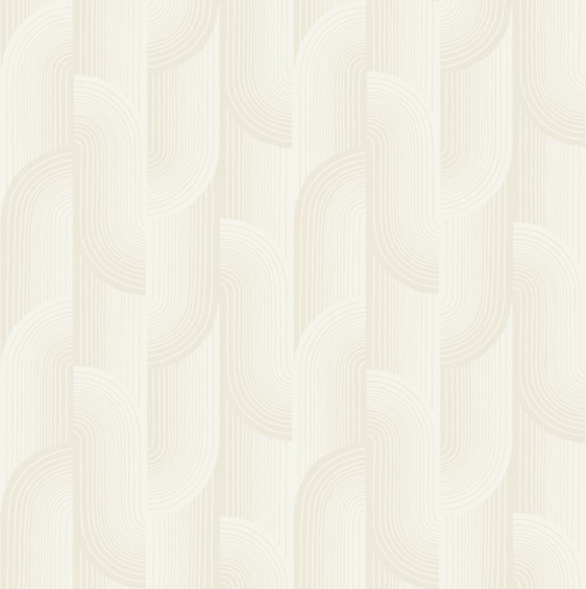 Wallpaper, cream, geometric, PW3101, Precious Weaves, Grandeco