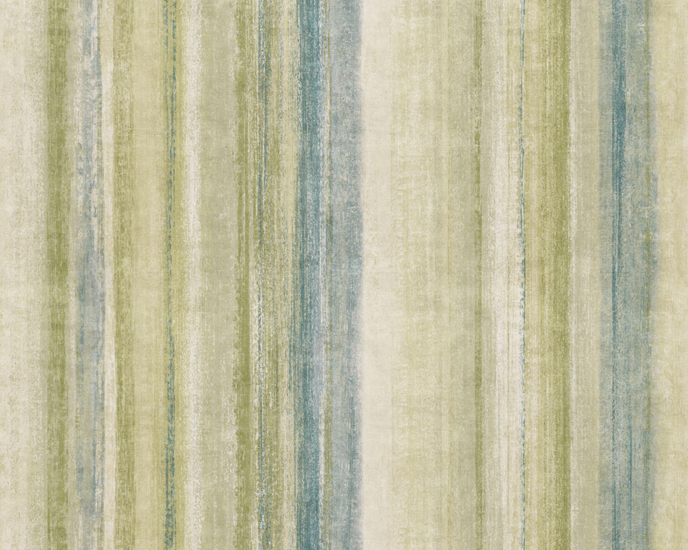 Wallpaper, green-blue, fabric imitation, PW6001, Precious Weaves, Grandeco