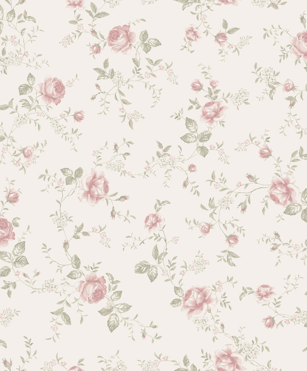 Wallpaper, white, flowers, roses, 6928, Newbie Wallpaper, Boråstapeter