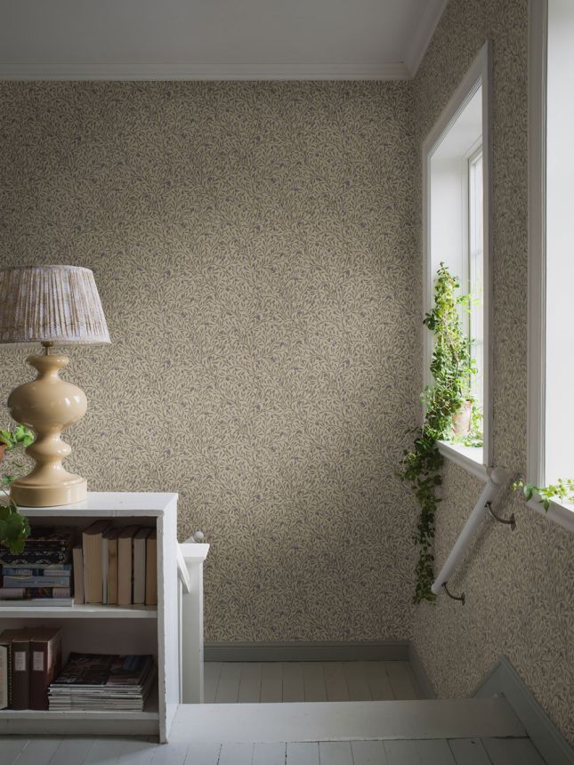 Wallpaper, yellow-green, olive tree, 5704, Orangeri, Boråstapeter