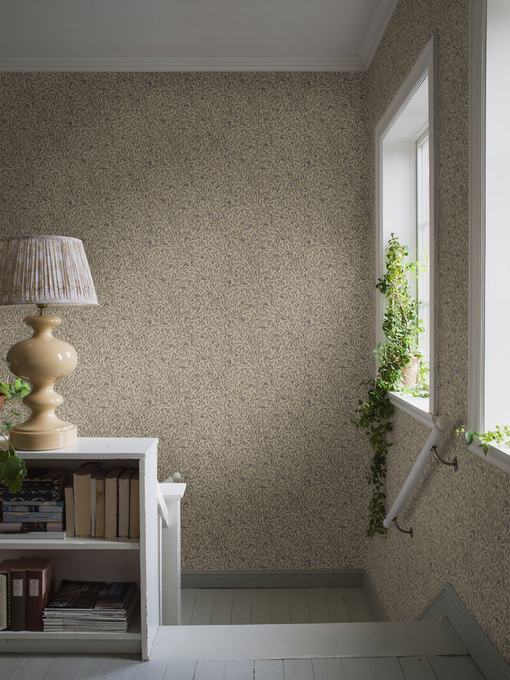 Wallpaper, yellow-green, olive tree, 5704, Orangeri, Boråstapeter