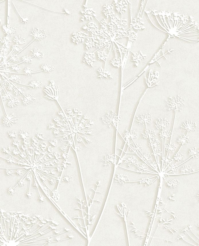 Wallpaper, grey, plants, grasses, 350510, Riviera Maison, Eijffinger