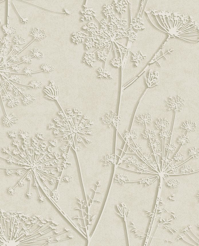 Wallpaper, grey-green, plants, grasses, 350514, Riviera Maison, Eijffinger