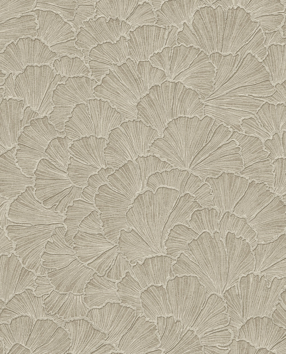 Wallpaper, brown-beige, ginkgo leaves, 350524, Riviera Maison, Eijffinger