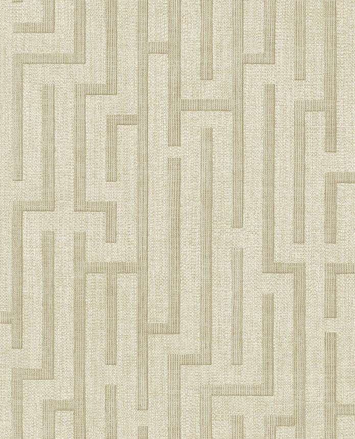 Wallpaper, beige, fabric imitation, 350531, Riviera Maison, Eijffinger