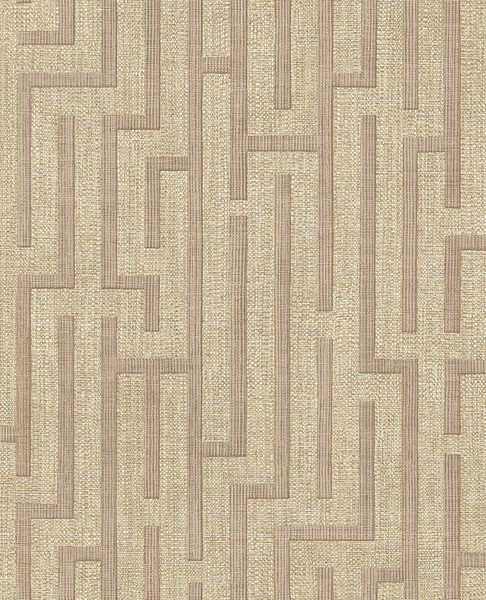 Wallpaper, brown, reddish-brown, fabric imitation, 350534, Riviera Maison, Eijffinger