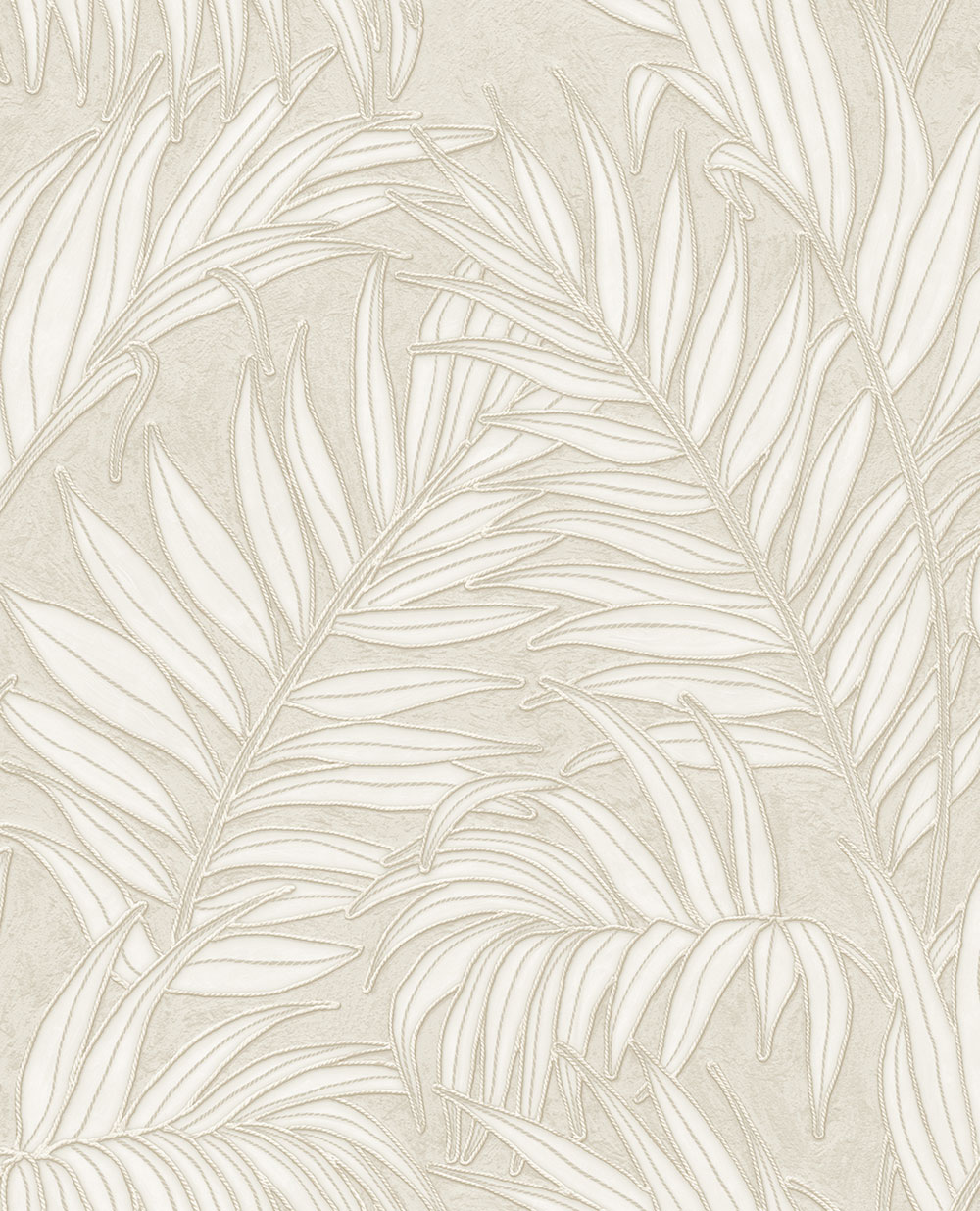 Wallpaper, cream, leaves, 350550, Riviera Maison, Eijffinger