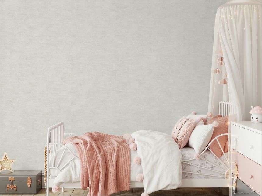 Wallpaper, cream, fabric imitation, 350595, Riviera Maison, Eijffinger