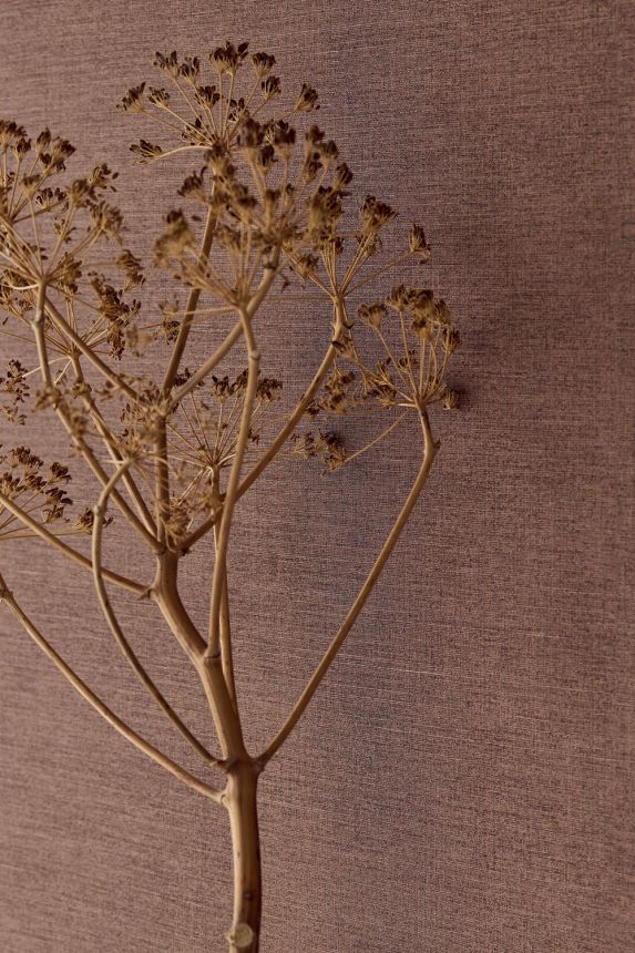 Wallpaper, brown, fabric imitation, 350592, Riviera Maison, Eijffinger