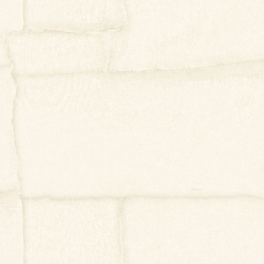 Luxury wallpaper, white-cream, stone, Z30307, Casa 8, Trussardi