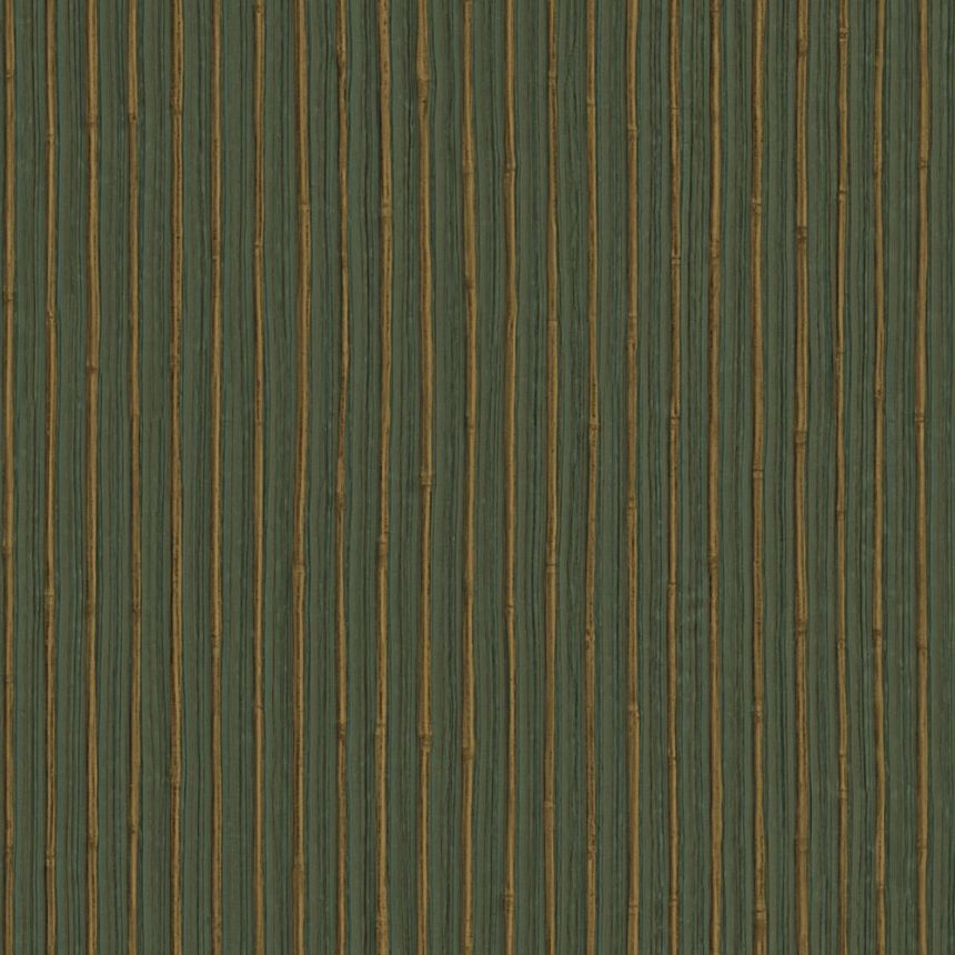 Luxury wallpaper, green, stripes, Z30327, Casa 8, Trussardi