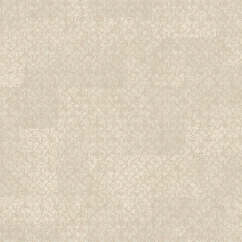Luxury geometric wallpaper, beige-gold, Z30350, Casa 8, Trussardi