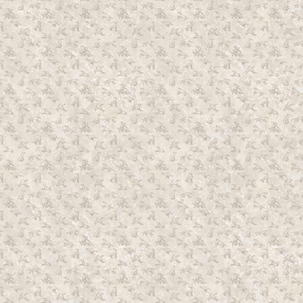 Luxury wall mural, grey, dogs, Z30353, Casa 8, Trussardi