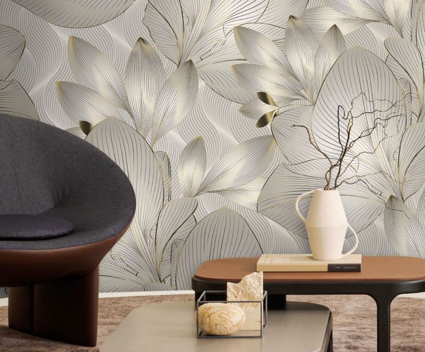 Luxury wall mural, flowers, Z30366, Casa 8, Trussardi