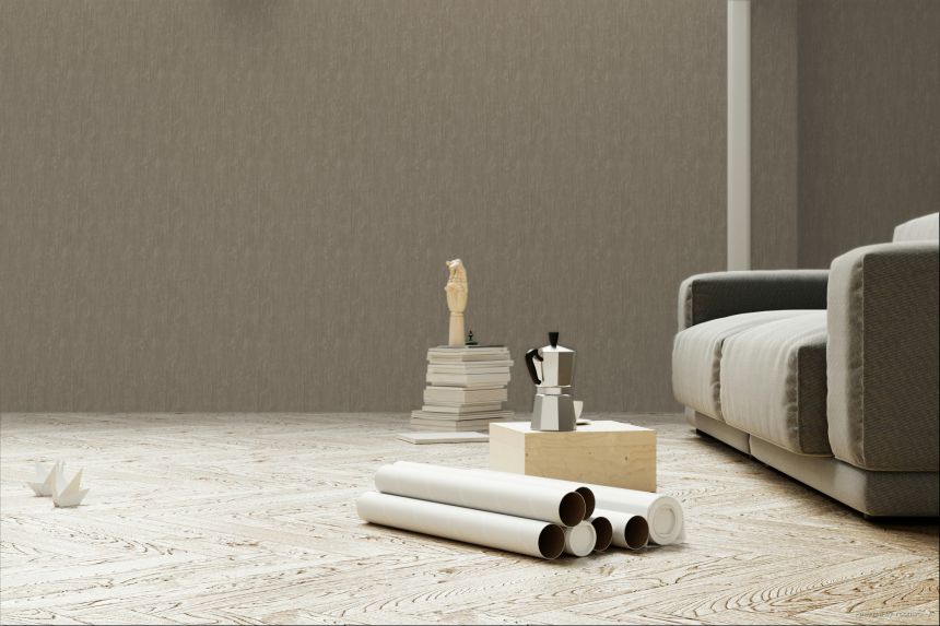 Luxury wallpaper, brown, texture, Z20116, Casa Chic, Zambaiti Parati