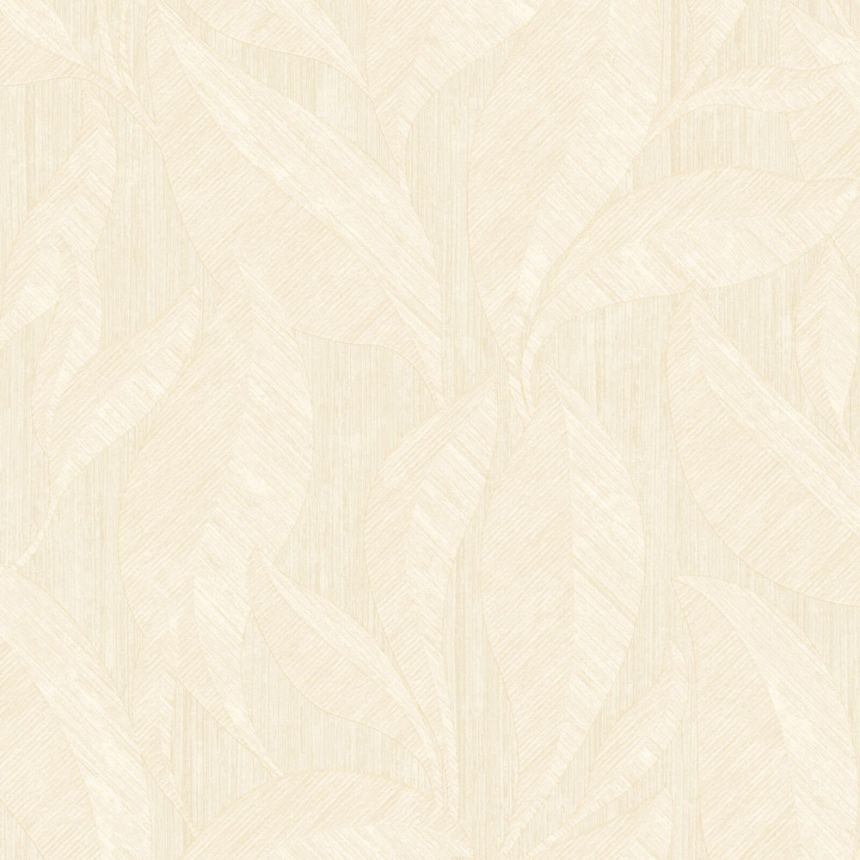 Luxury wallpaper, cream, leaves, Z20118, Casa Chic, Zambaiti Parati