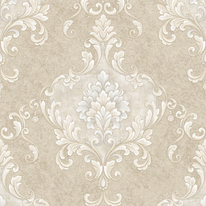 Luxury baroque wallpaper, beige, Z20134, Casa Chic, Zambaiti Parati