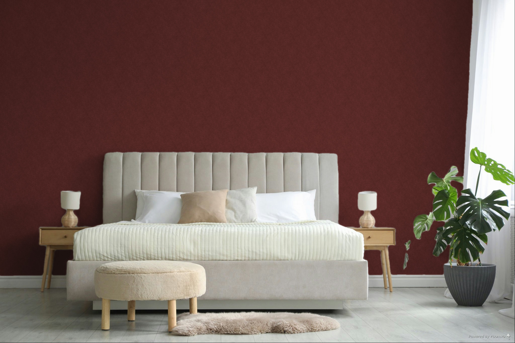 Luxury wallpaper, red, texture, Z20139, Casa Chic, Zambaiti Parati