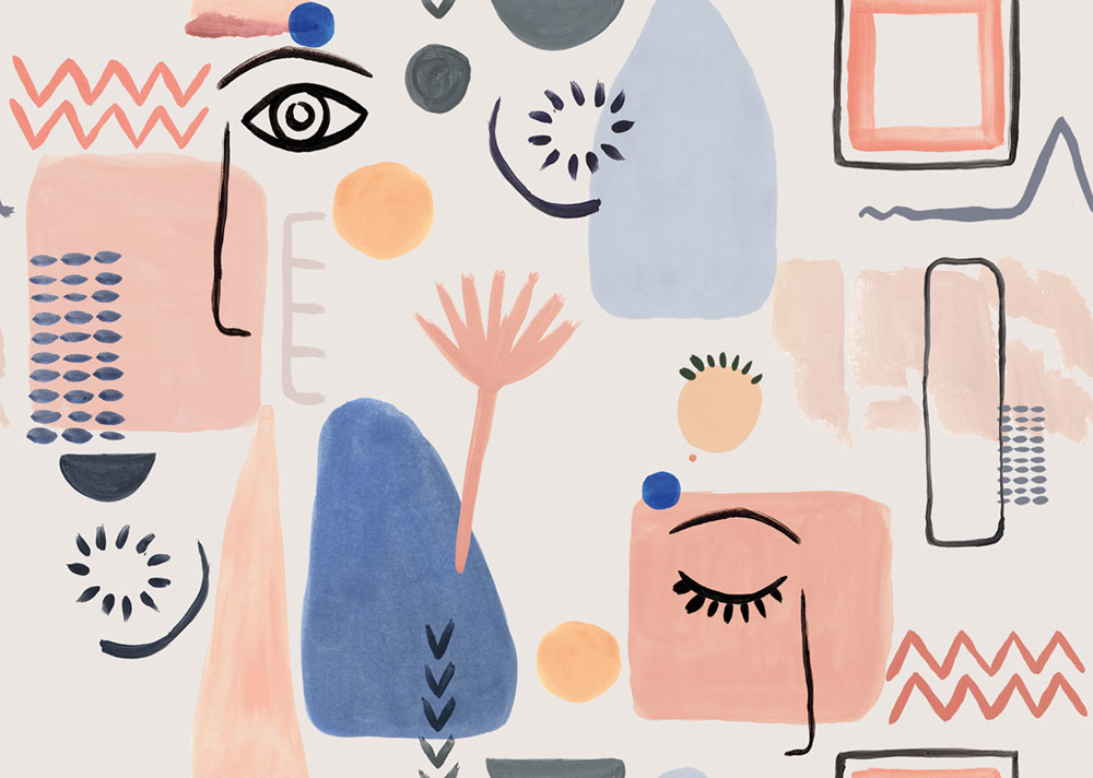 Wallpaper mural, Fantasy, RB249, Daydreamers, Grandeco