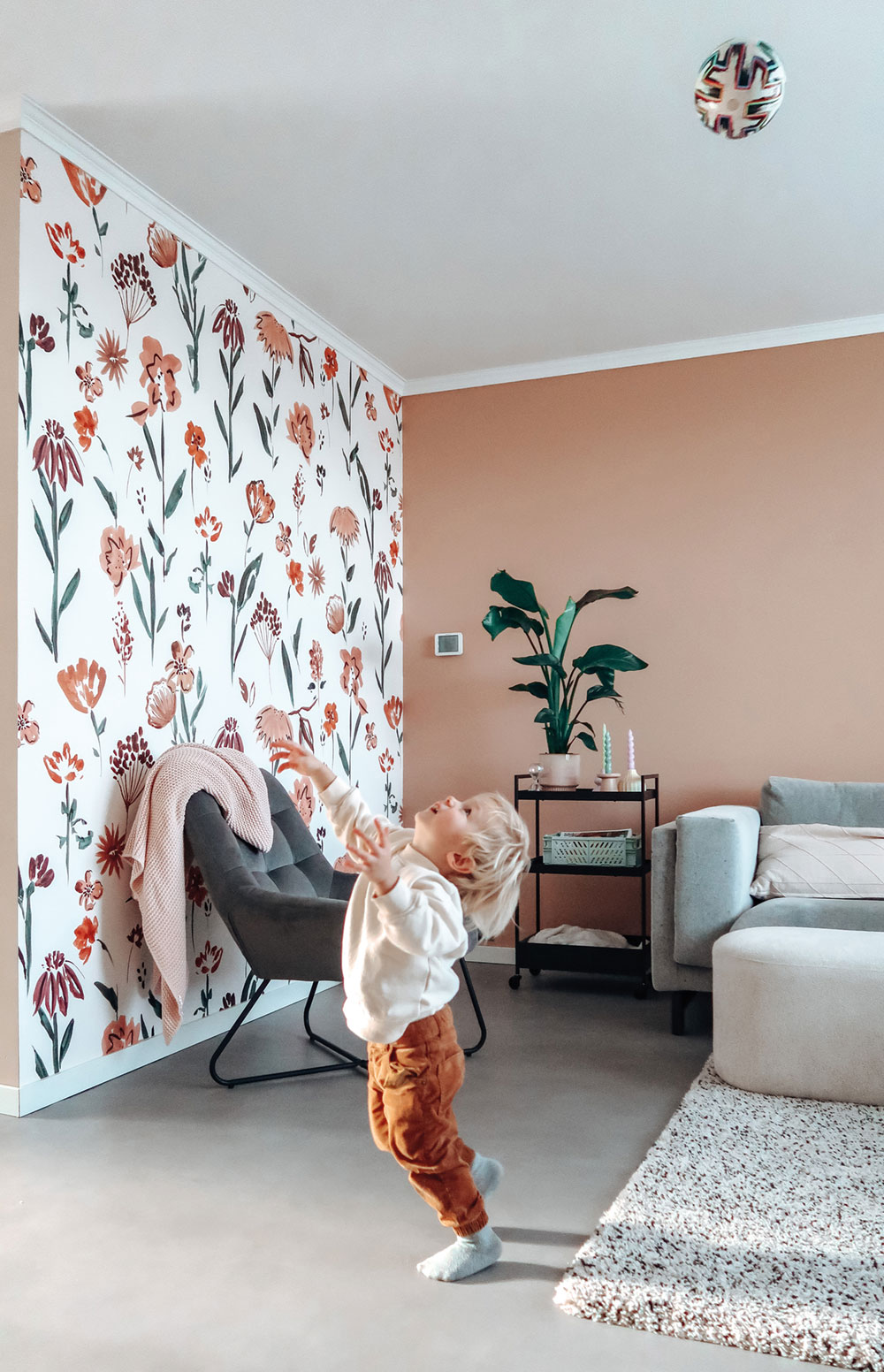 Wallpaper mural, flowers, RB266, Daydreamers, Grandeco