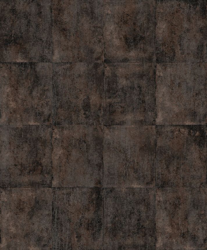 Wallpaper, brown and black, concrete, tiles, ORB402, The Texture Book, Masureel
