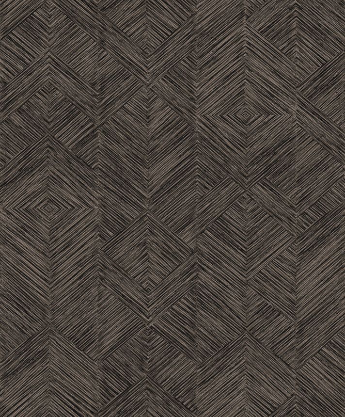 Wallpaper, brown and black, graphic, TRI102, The Texture Book, Masureel