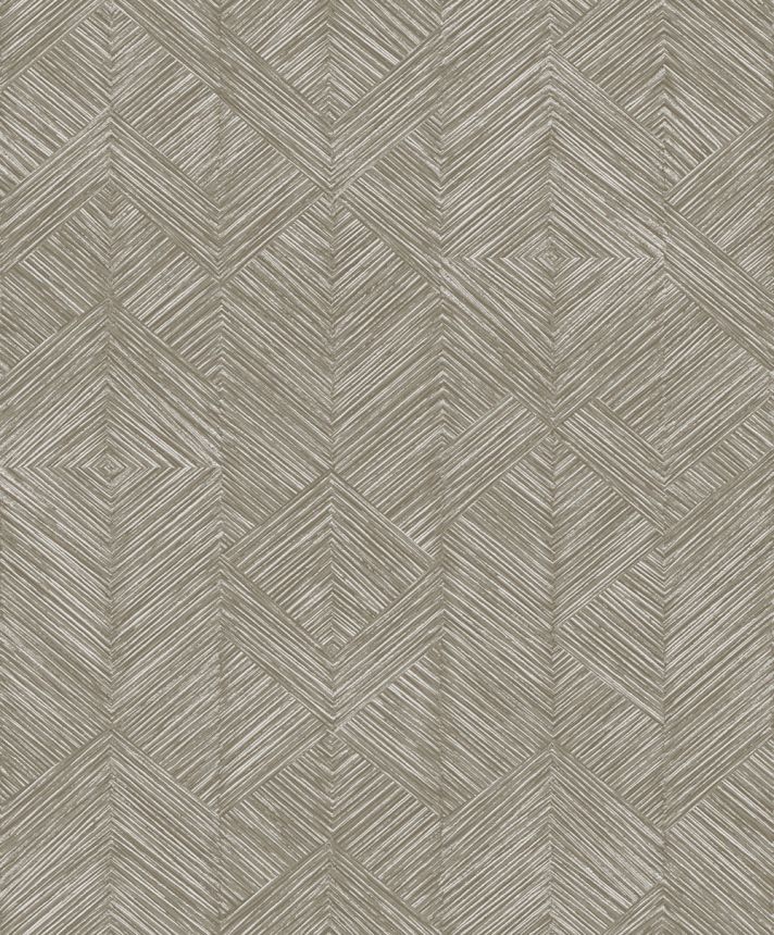 Wallpaper, beige and brown, graphic, TRI105, The Texture Book, Masureel
