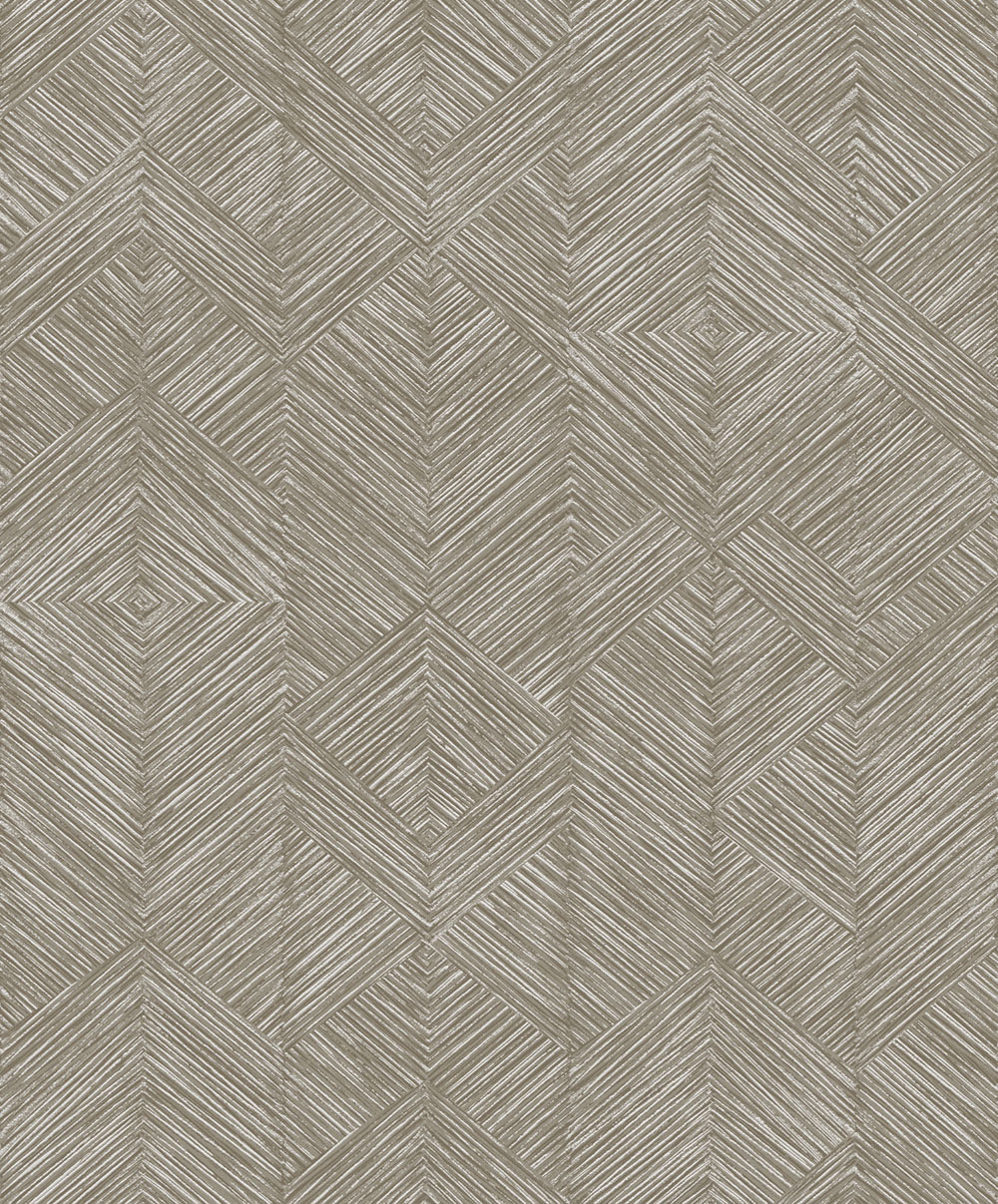 Wallpaper, beige and brown, graphic, TRI105, The Texture Book, Masureel