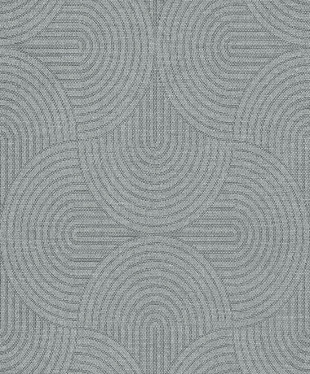 Wallpaper, grey and green, graphic, Art Deco, EAR603, The Texture Book, Masureel