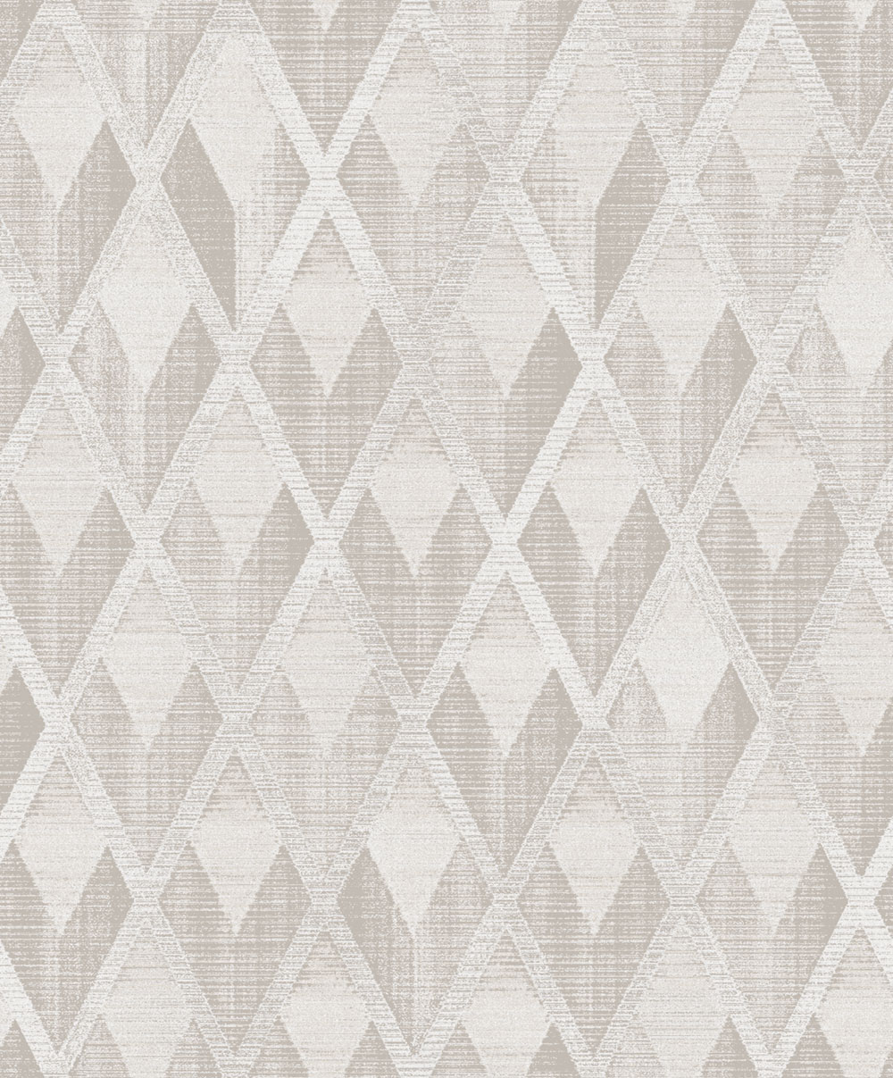 Geometric wallpaper, cream, CAB502, The Texture Book, Masureel