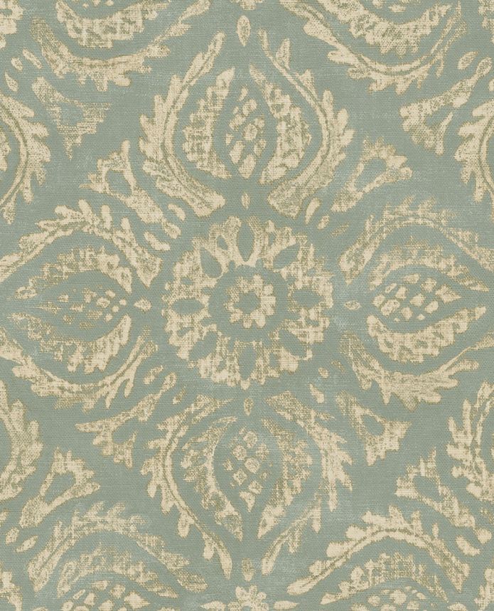 Wallpaper, blue, ornaments, 350625, Amber, Eijffinger