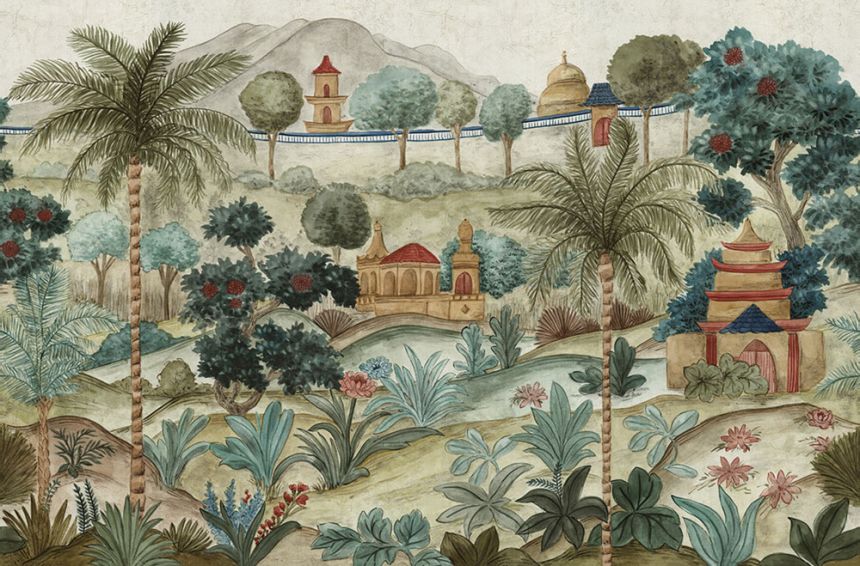 Mural wallpaper, Majestic Garden, 350680, Amber, Eijffinger